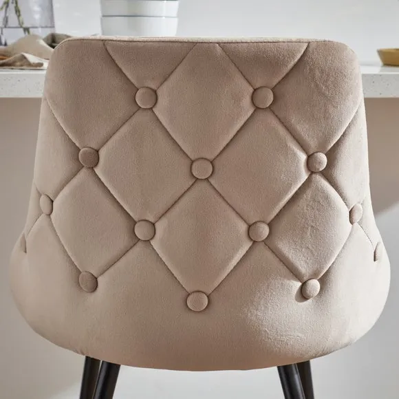 Ariana Bar Stool, Velvet 3