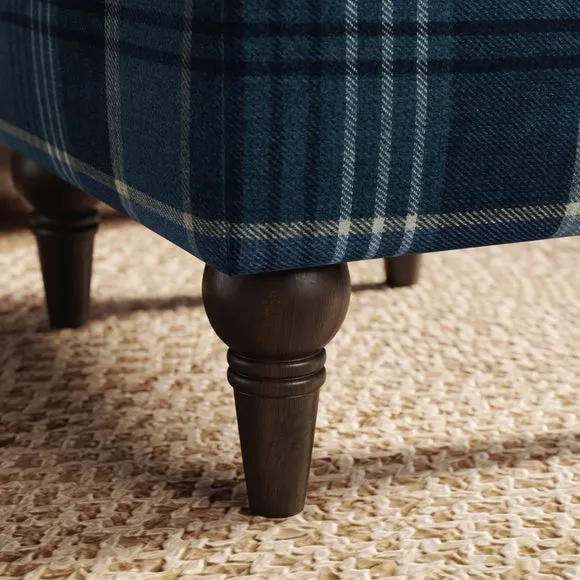 Charnwood Checked Storage Footstool 5