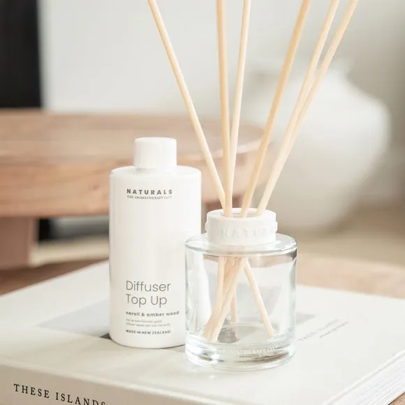 The Aromatherapy Co Naturals Neroli & Amber Wood Diffuser Refill 2