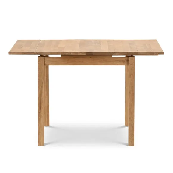 Coxmoor 4-6 Seater Square Extendable Dining Table, Solid Oak 3