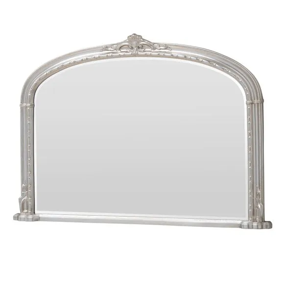 Yearn Victoria Arched Bevelled Overmantel Wall Mirror 3
