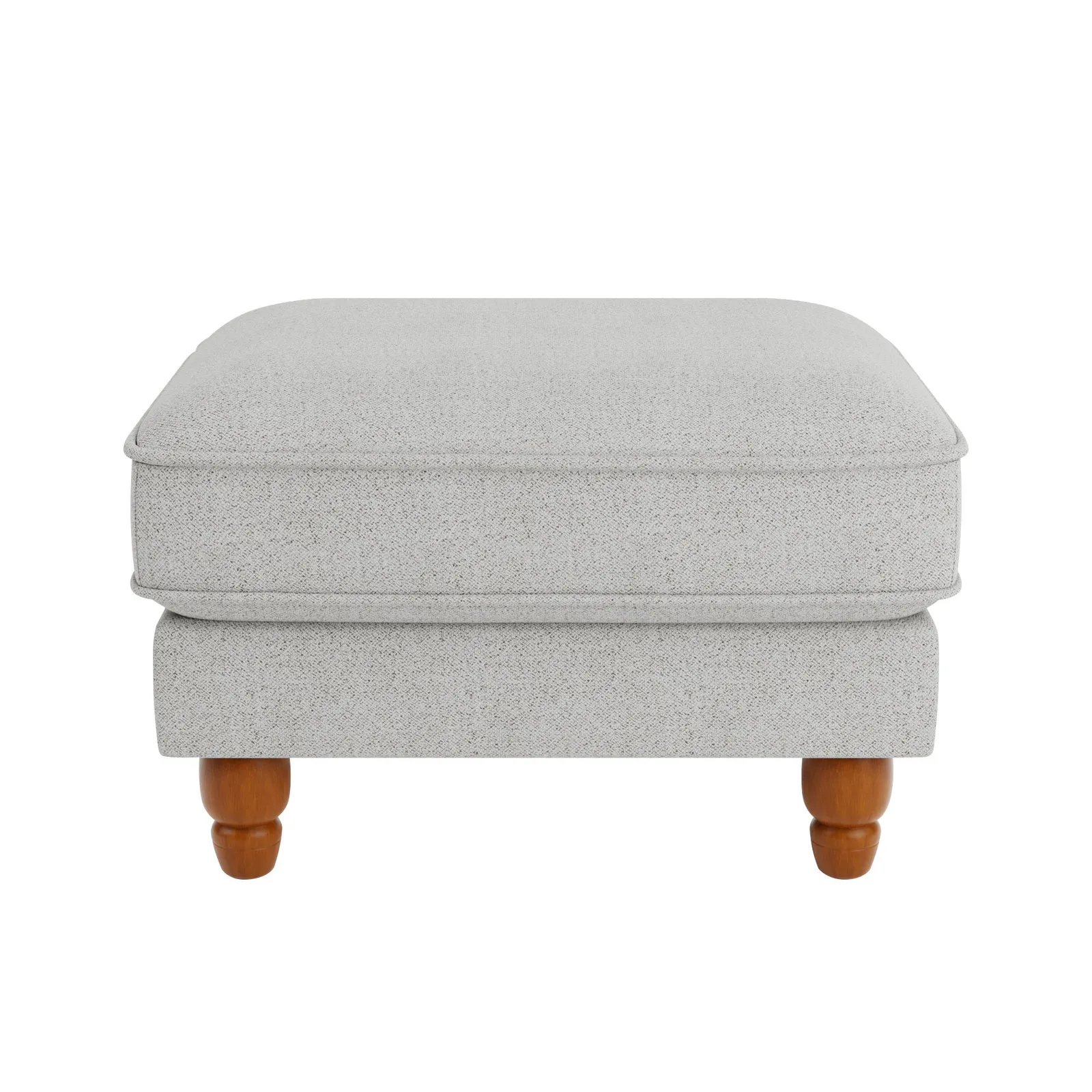 Beatrice Boucle Footstool Grey