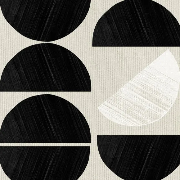 Cut Out Moon Square Cushion Cover 2