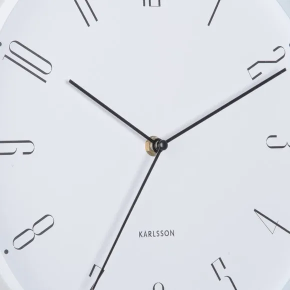 Karlsson Regal Numbers Wall Clock 4