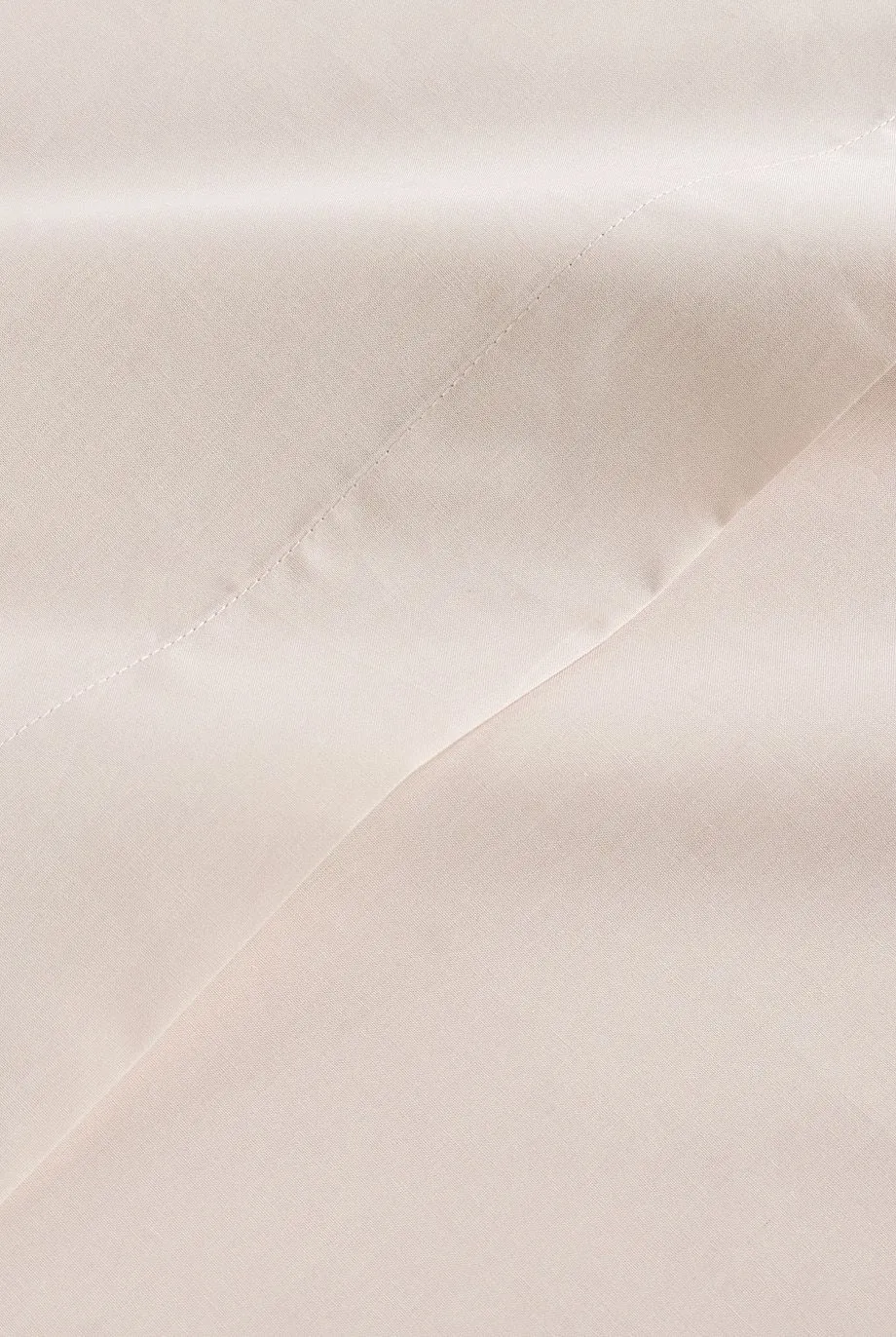 CHRISTY Pure Cotton Percale Flat Sheets in Pink 4