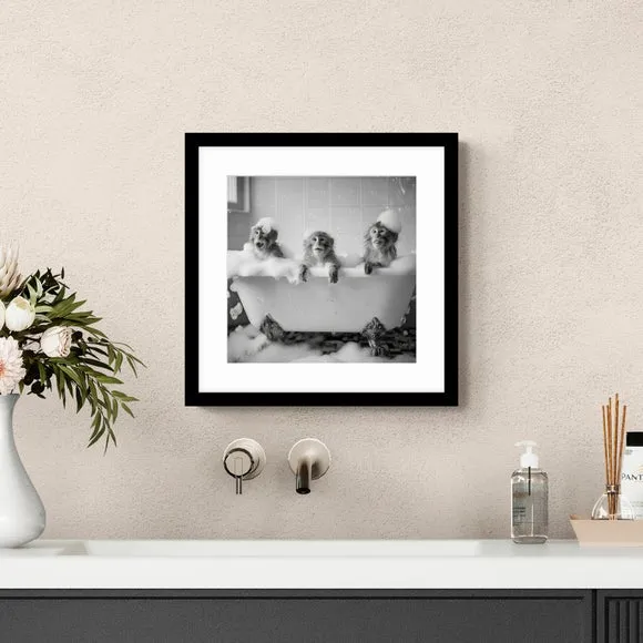 Artko Tub Trio Framed Print