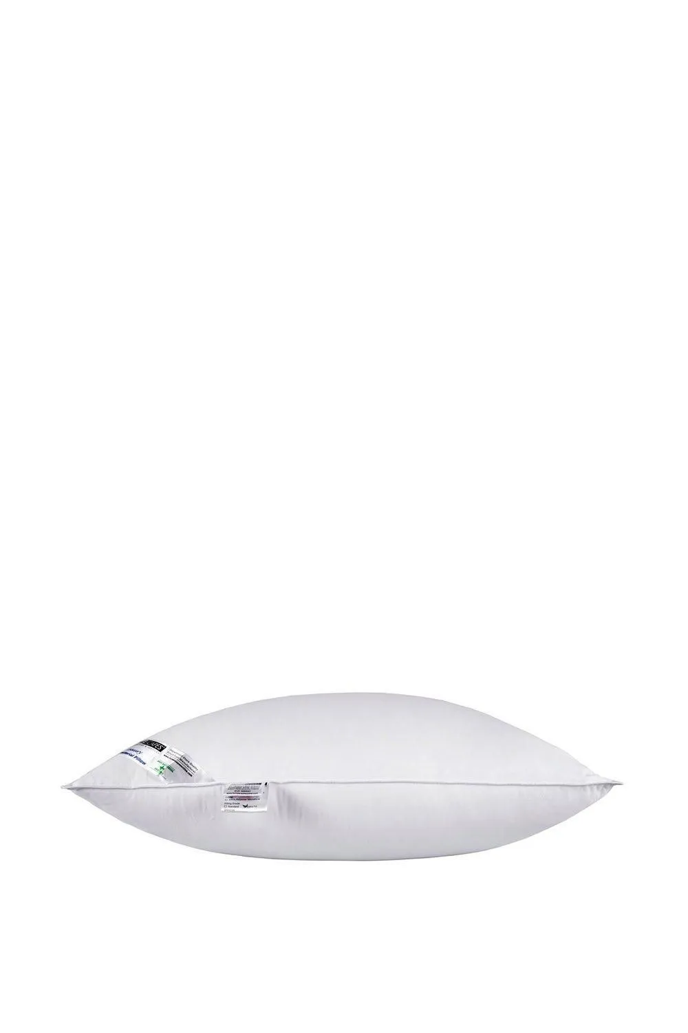 Homescapes Anti Bacterial Pillow Super Microfibre Extra Fill, 48 x 74 cm in White 4