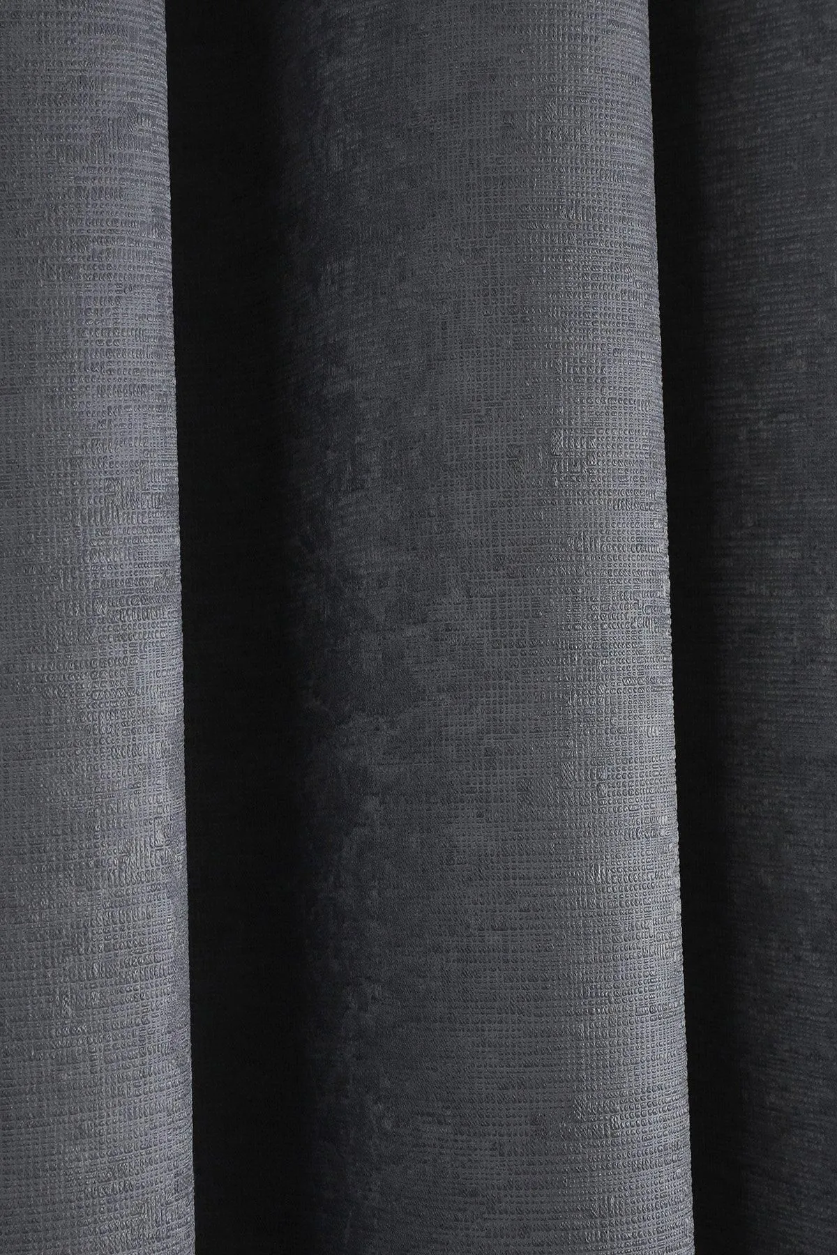 Fusion 'Strata' Triple-Woven Dimout Eyelet Curtains in Charcoal 4