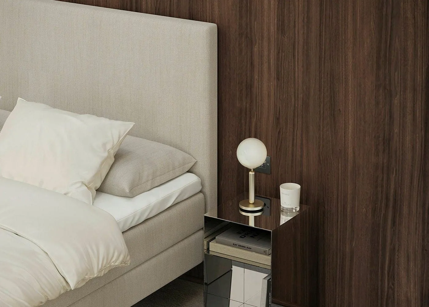 Carpe Diem Beds Sando Bed Set Superking Firm 3