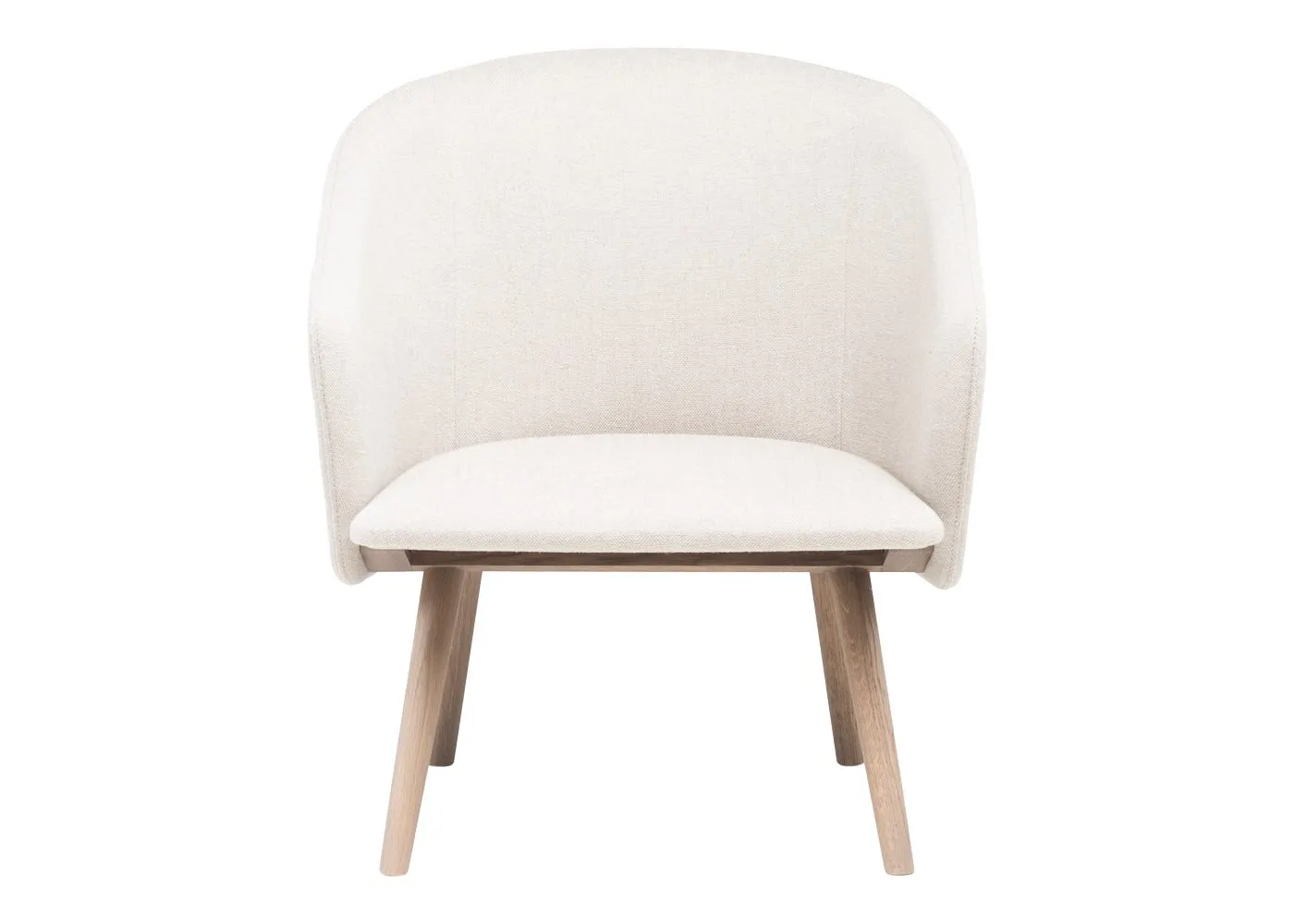 De La Espada Saia Lounge Chair in Oak and Sunniva 717