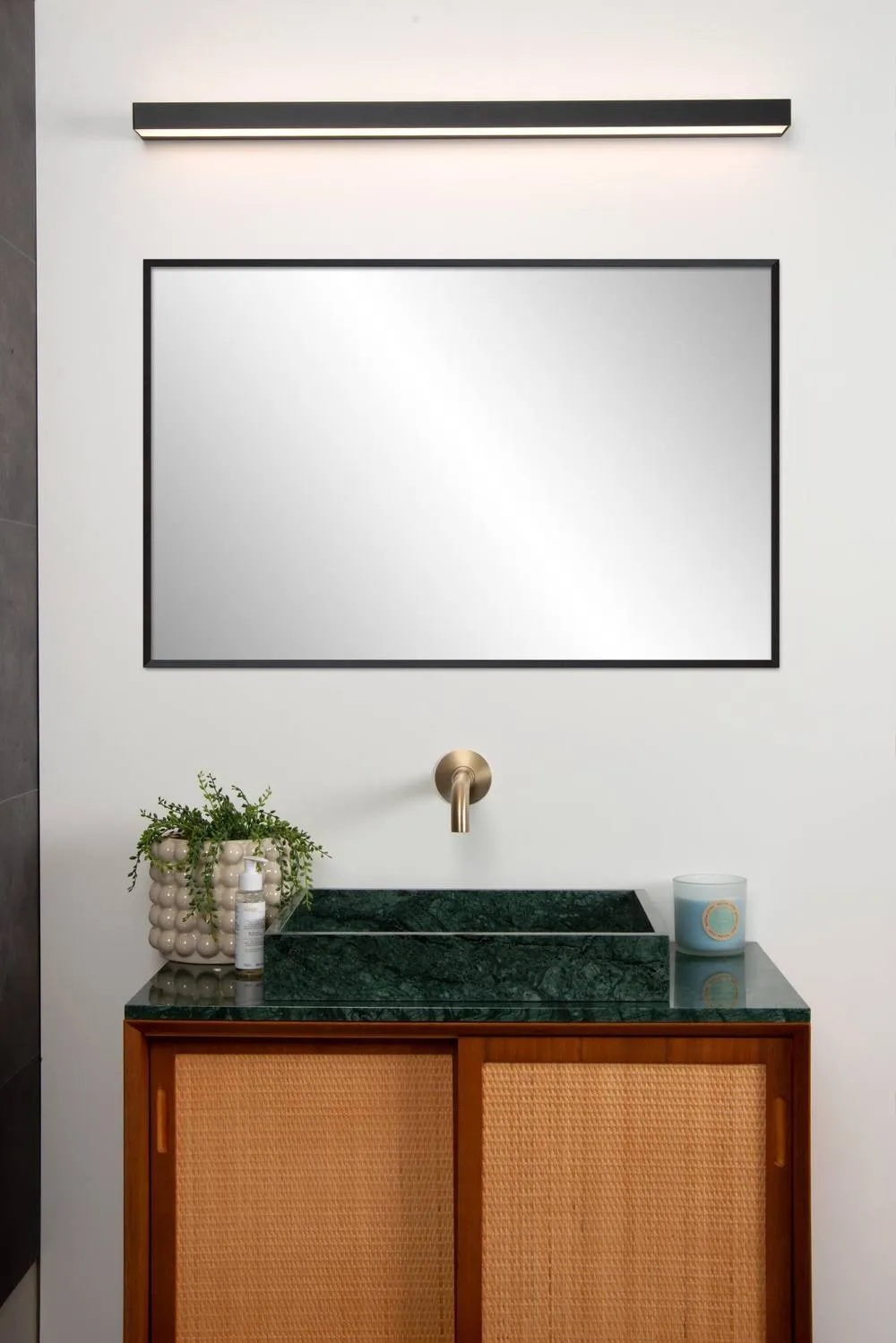 Netlighting Modern Wall Light Bathroom LED 1x13W 3000K IP44 Black 4