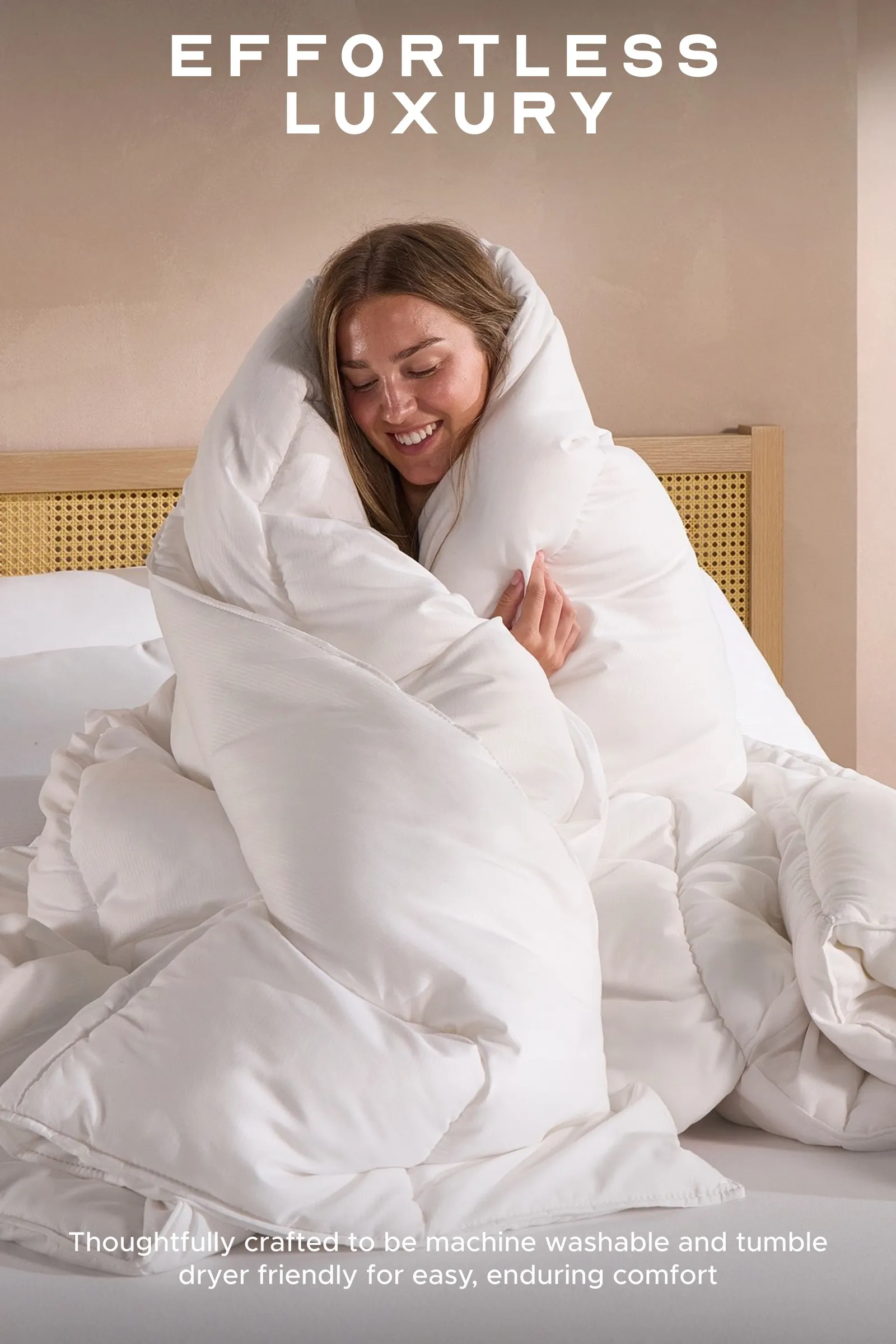 Snuggledown Hotel Soft & Cosy 15 Tog Winter Duvet - Extra Warm, Breathable, Deep Filled Duvet in White 5