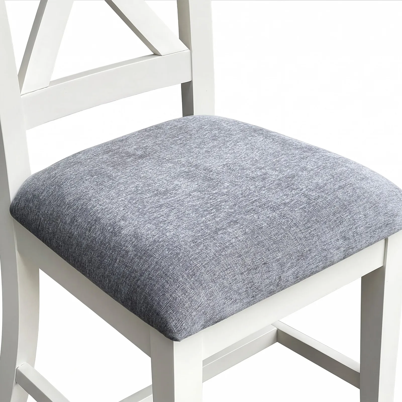 Witney Upholstered Dining Chair 52X44.5X105Cm, Neutral Fabric | Barker & Stonehouse 3