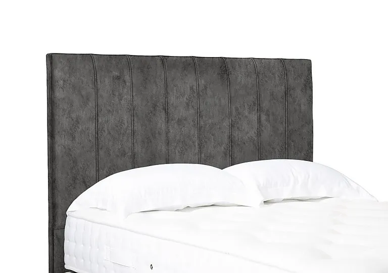 Artisan Collection Axel High Floor Standing Headboard - Single - Daytona Pebble
