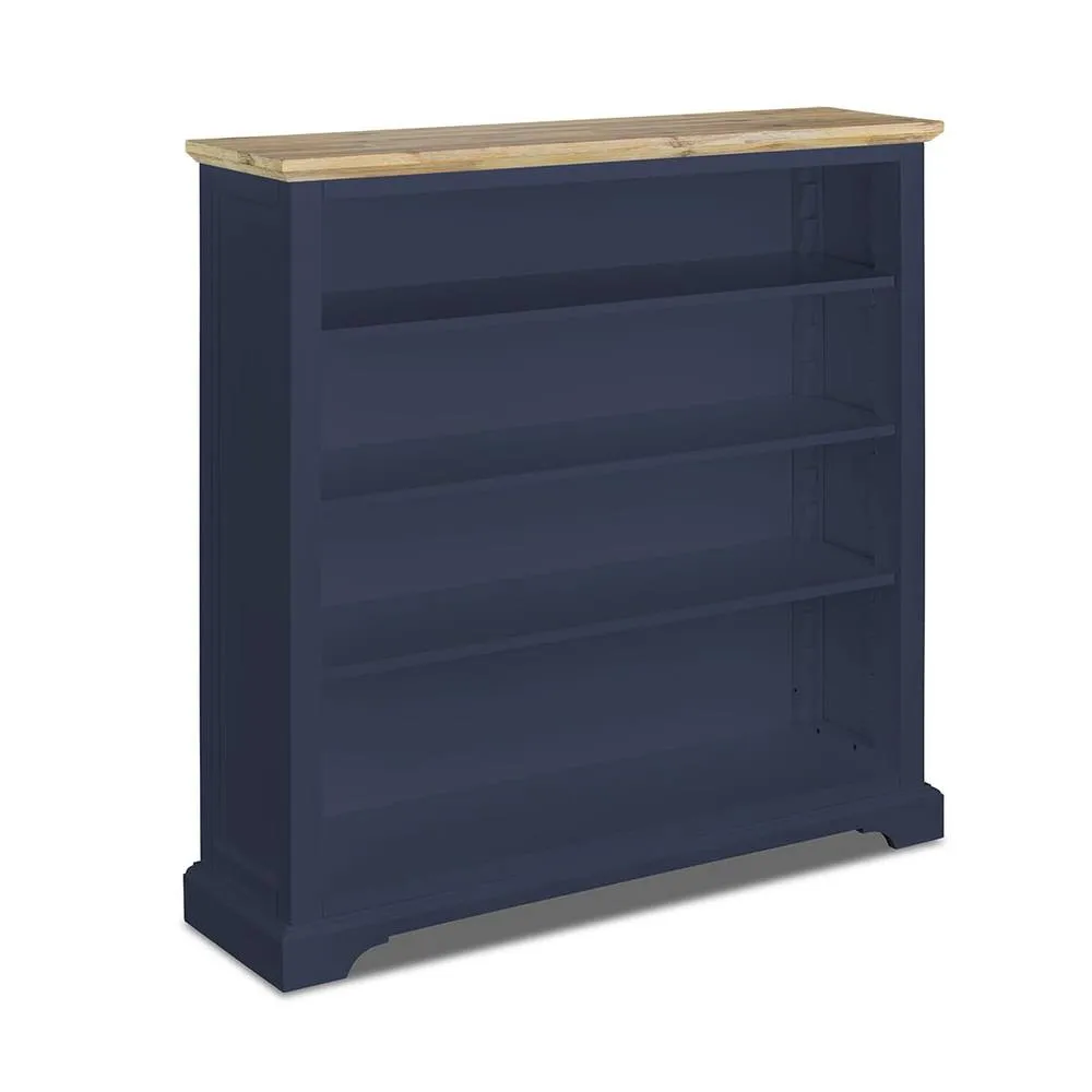 Statement Furniture Florence Bookcase with Adjustable Shelves, Fully Assembled Bookshelf in Navy 3