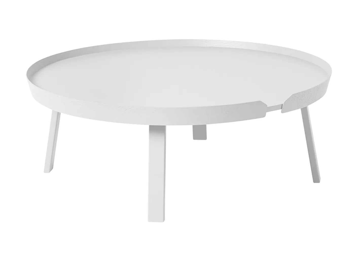 Muuto Around Coffee Table Extra Large White 1