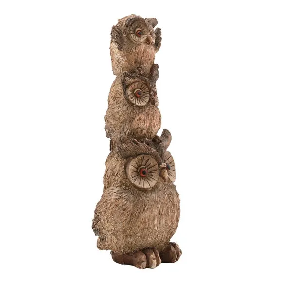 Country Living Stack Of Owls Ornament 3