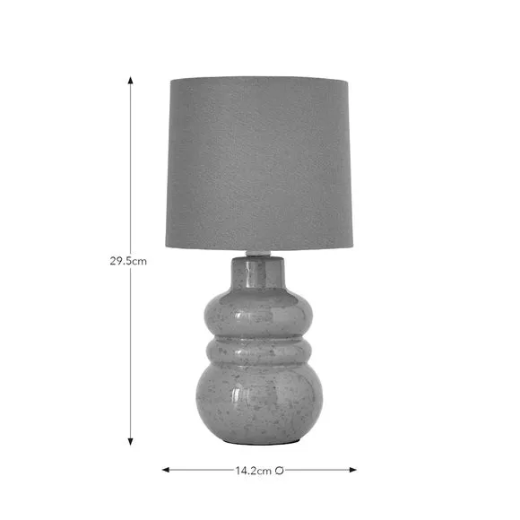 Bea Reactive Glaze Table Lamp 6