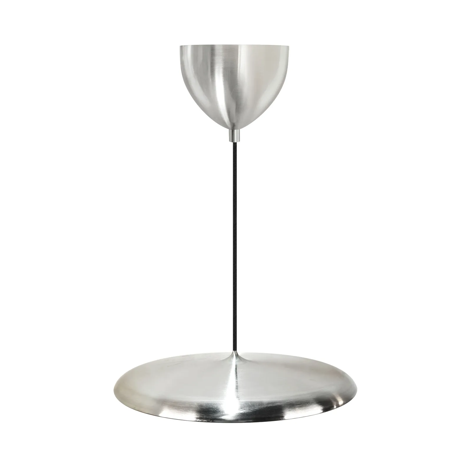 Nordlux Artist Pendant Light Silver Metal Dining Room LED 3000k Mains 40cm 3