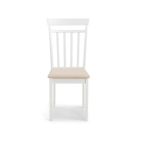 Return - Coast Set of 2 Dining Chairs, Faux Linen 3