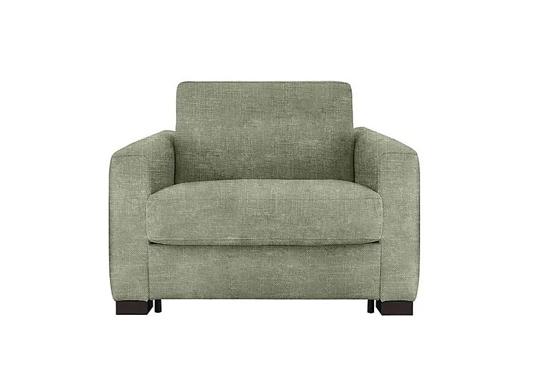 Alcova Fabric Chair Sofa Bed with Box Arms