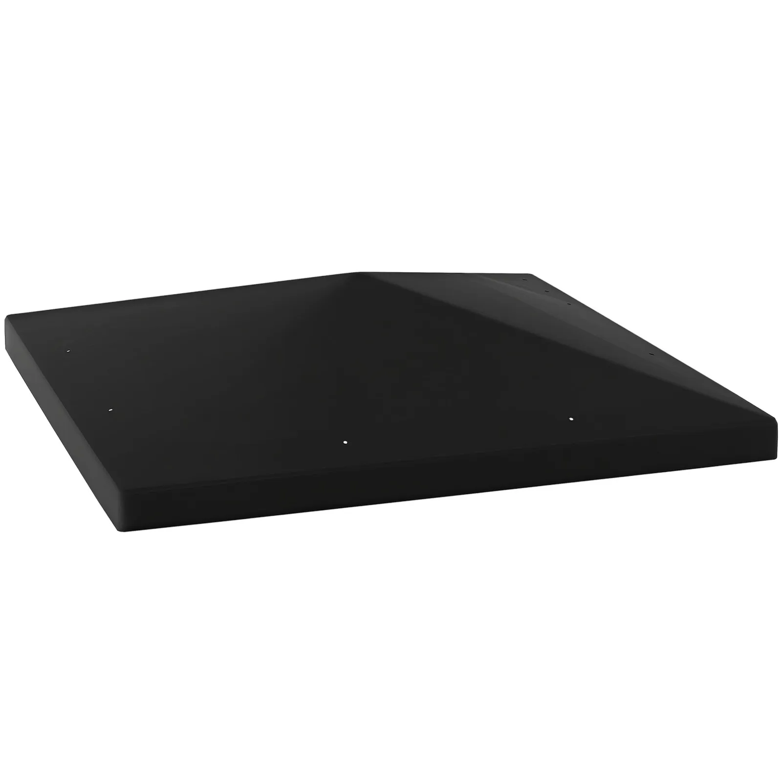 OUTSUNNY 3 x 3(m) Gazebo Canopy Replacement Cover, UPF30+, Black 2