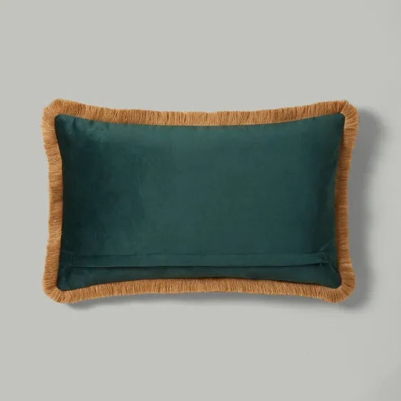 Embroidered Swan Cushion 4