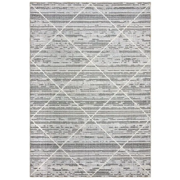 Edited Life Diamond Tuft Textured Washable Rug 5