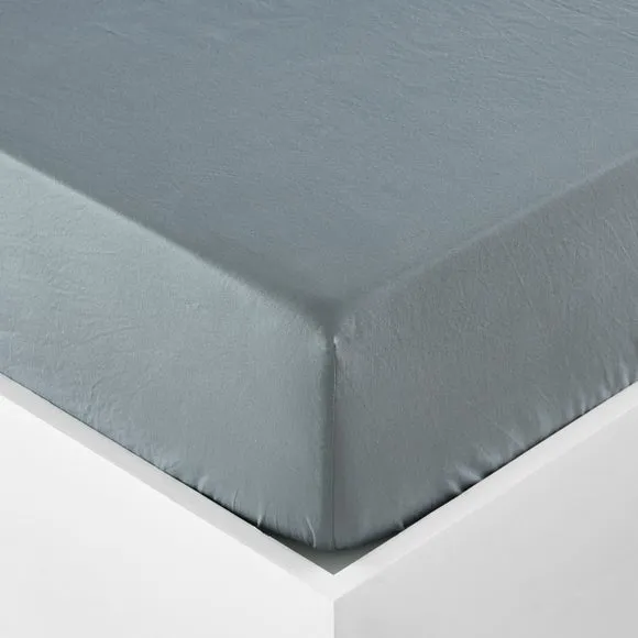 Soft Washed Cotton Fitted Sheet 2