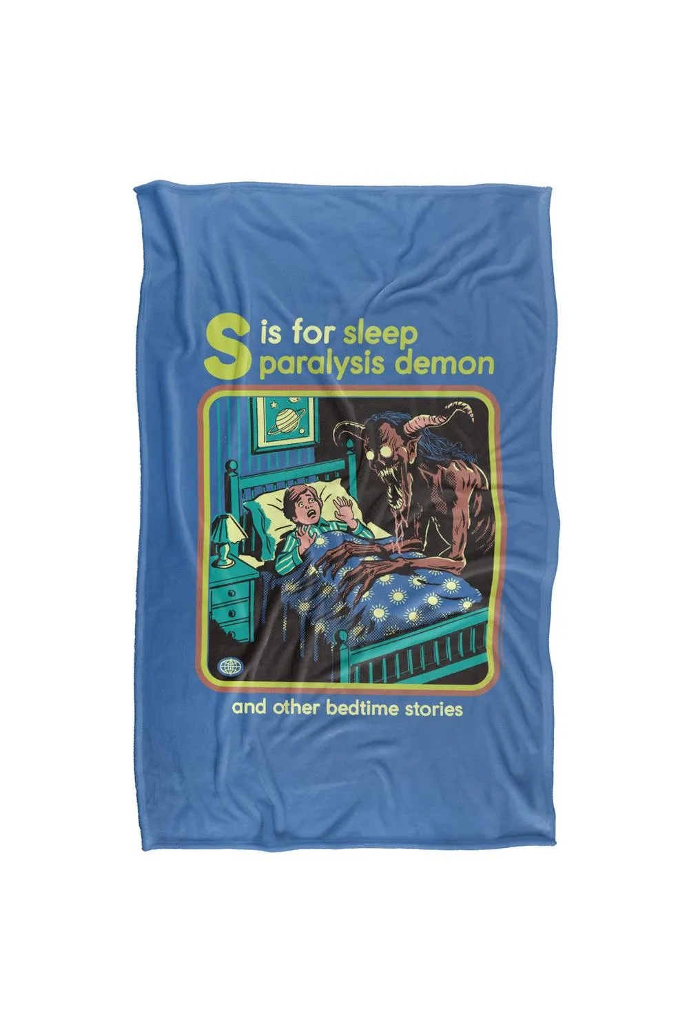 Steven Rhodes Sleep Paralysis Demon Silky Super Soft Throw Blanket