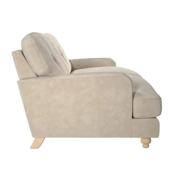 Martha Vintage Velvet 3 Seater Sofa 5