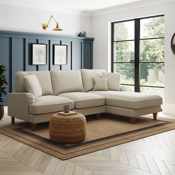 Beatrice Luna 4 Seater Corner Chaise Double Sofa Bed 2