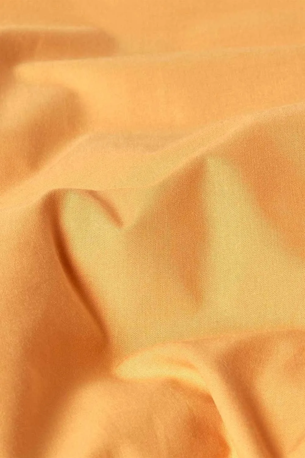 Homescapes Egyptian Cotton Duvet Cover with Pillowcase, 200 TC in Mustard 4
