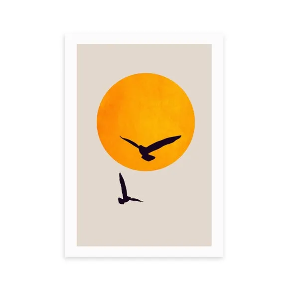East End Prints Birds In The Sky Print 2