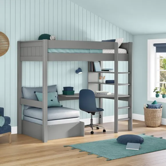 Classic Highsleeper with Desk And Chair Bed 2