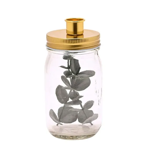 Love Story Mason Jar Candle Holder 3