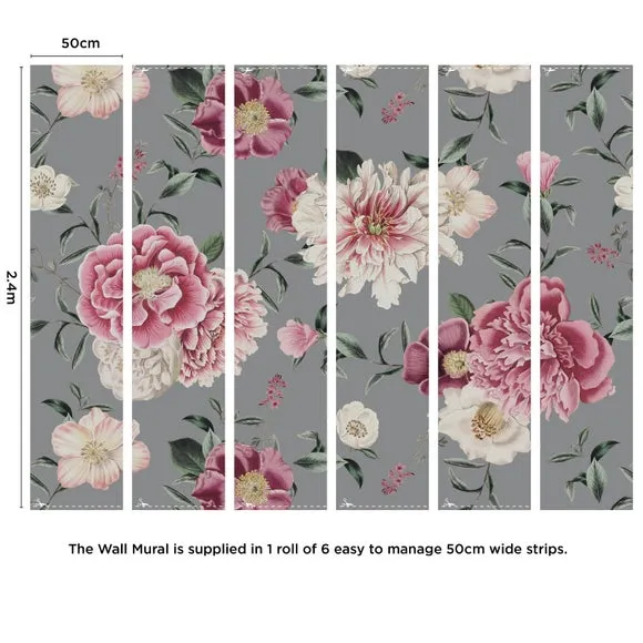 Vintage Floral Wall Mural 4