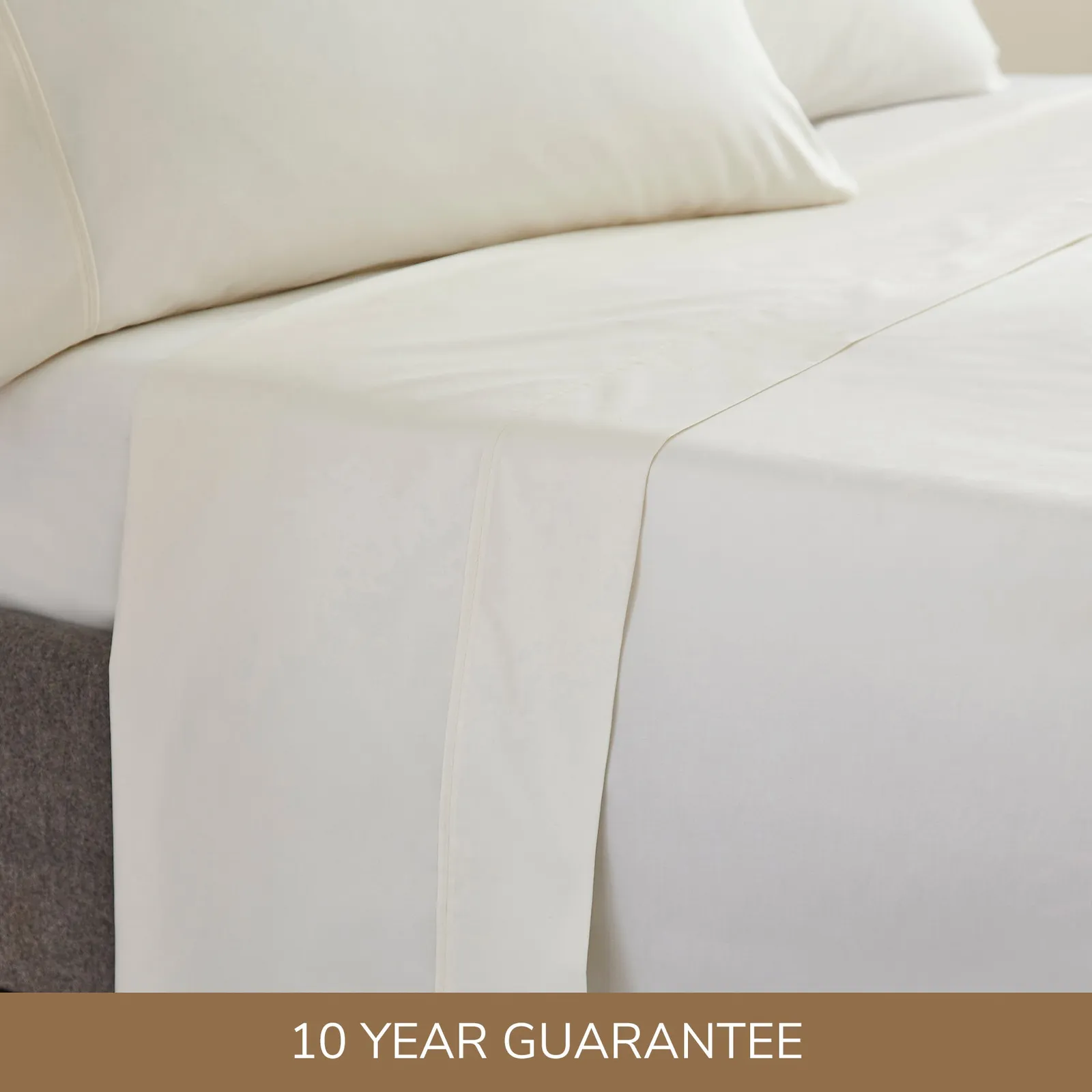 Dorma Crisp & Fresh 400 Thread Count Egyptian Cotton Percale Flat Sheet 1