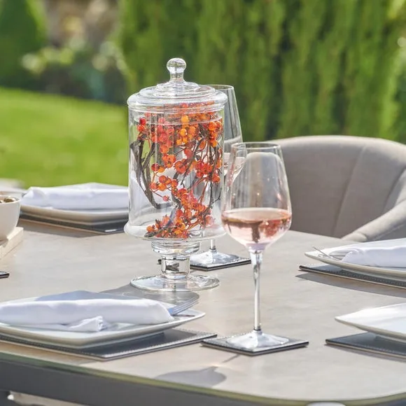 Pacific Lifestyle Nevada Putty Outdoor 6 Seater Dining Set 3