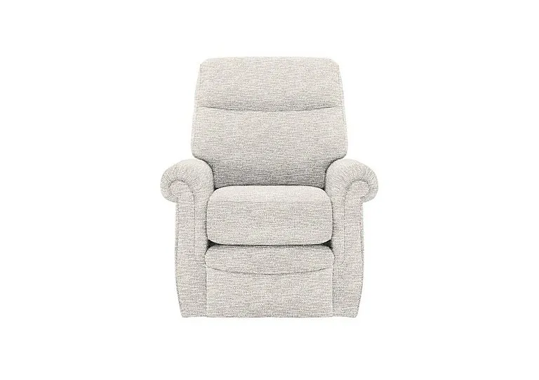 Avon Small Fabric Armchair - Rush Cream