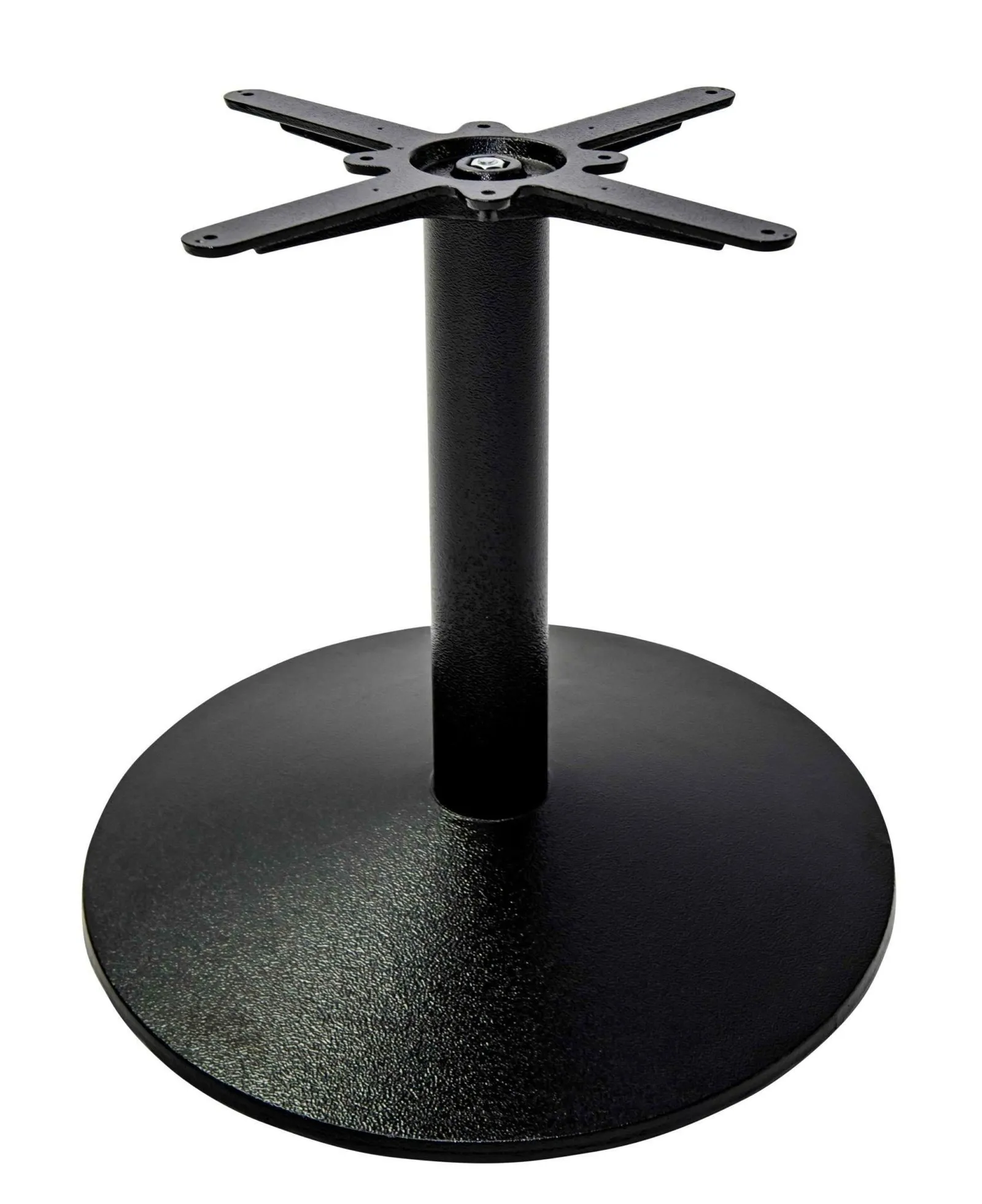 netfurniture Black Cast Iron Dome Table Base - Large - Coffee Height - 450 Mm