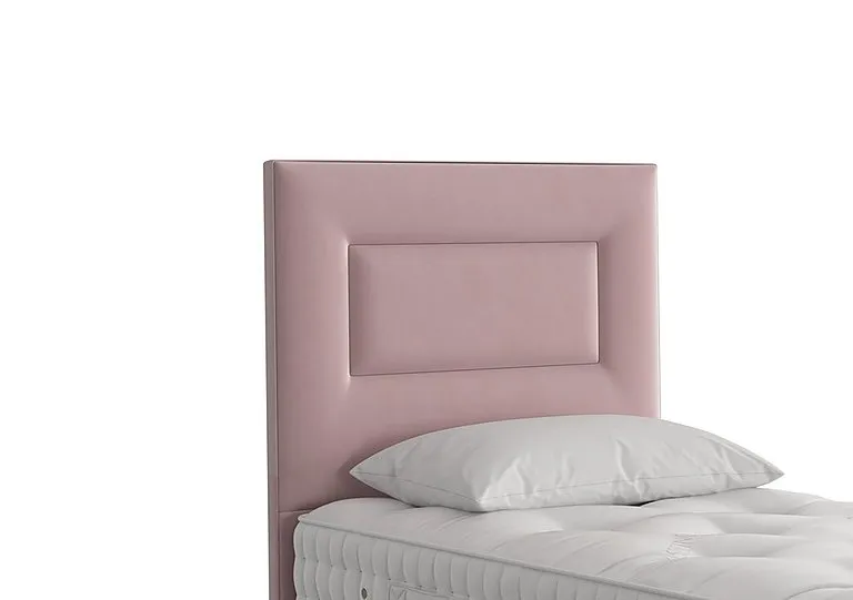 Enyo Floor Standing Headboard - Single - Plush Heather
