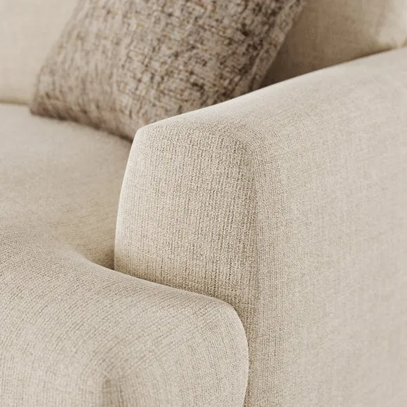 Lawson Chunky Tonal Weave 4 Seater Sofa 5