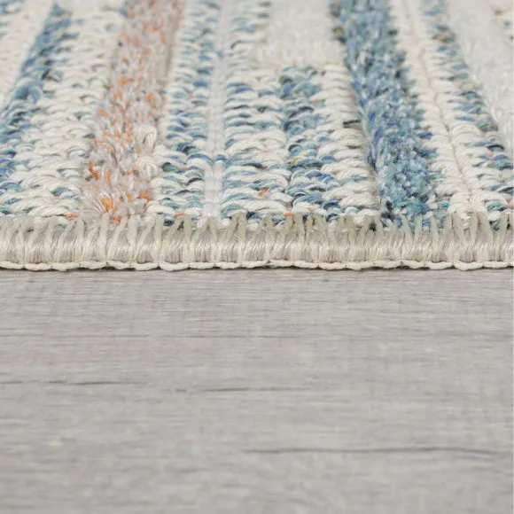 Clementine Washable Abstract Rug 4
