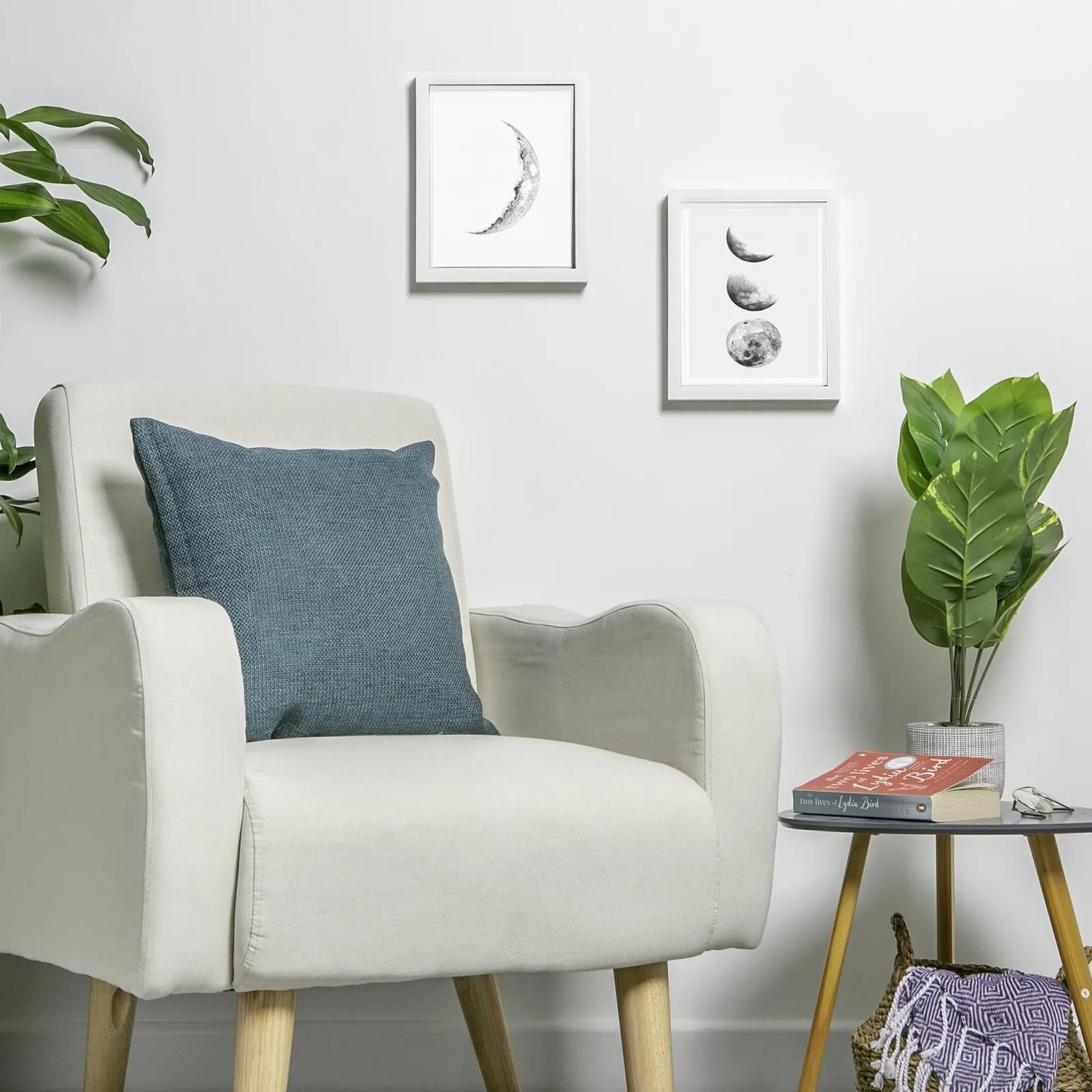 Nicola Spring 3D Box Photo Frames - 8 x 10" - Pack of 2 in White 6