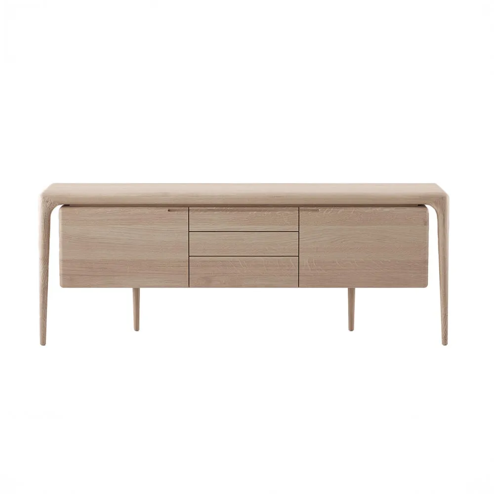 Artisan Latus Sideboard Oak White Oil 200 x 75cm 2