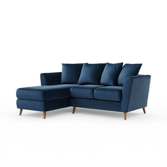Bess Corner Chaise Sofa, Opulent Velvet 6