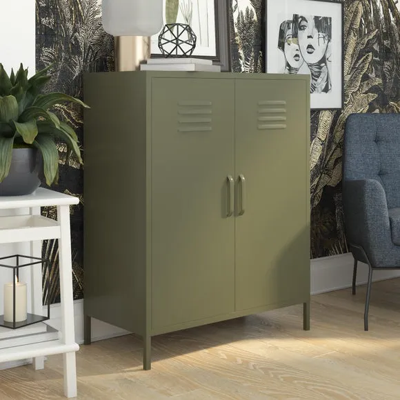 Bradford 2 Door Metal Storage Cabinet 1