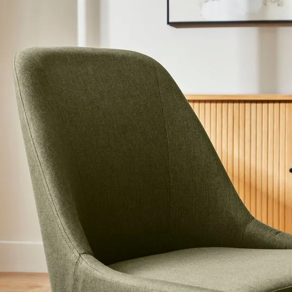 Eddie Dining Chair, Luna Fabric 3