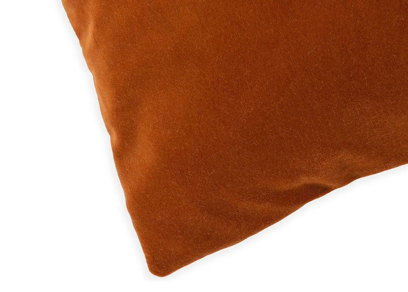 Heal's Velvet Cushion Toffee 55 x 55cm 1